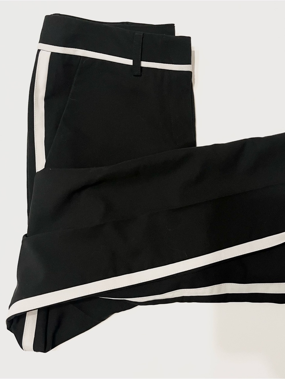 B&W Striped Dress Pants